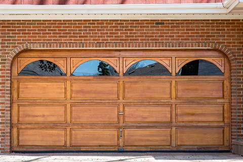 Winthrop Garage Door Wood Installation